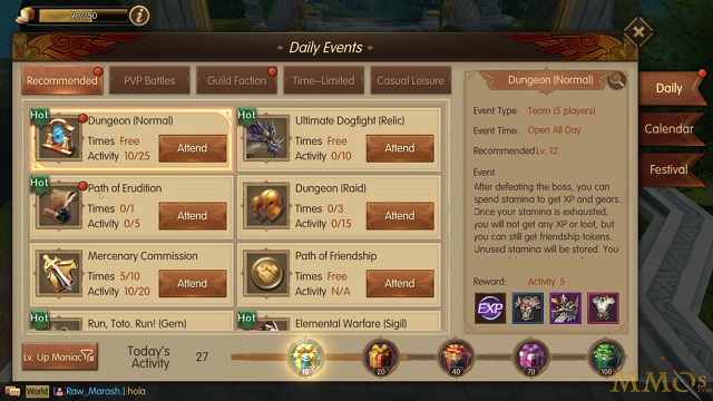 Participate in Daily Activities